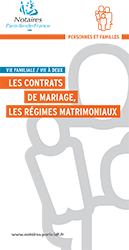 famille Les contrats de mariage